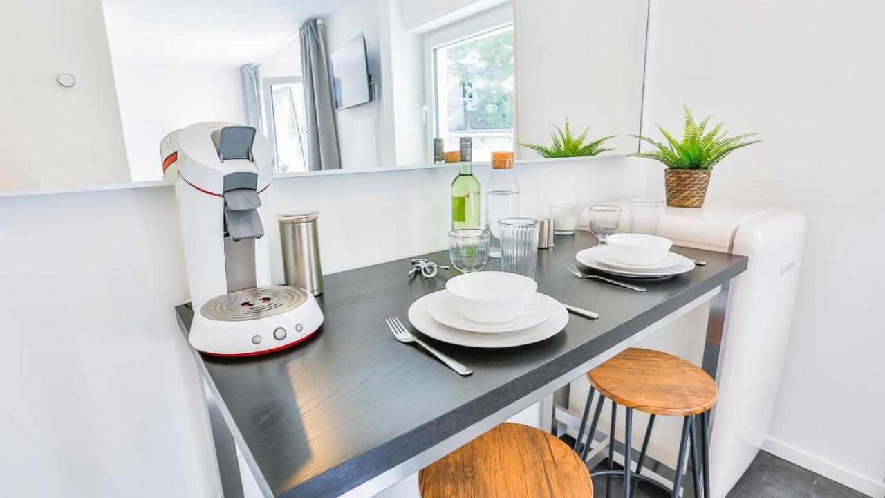 Studio Hirsch56 - Zentral-Ruhig-Terrasse-Netflix Karlsruhe Bagian luar foto
